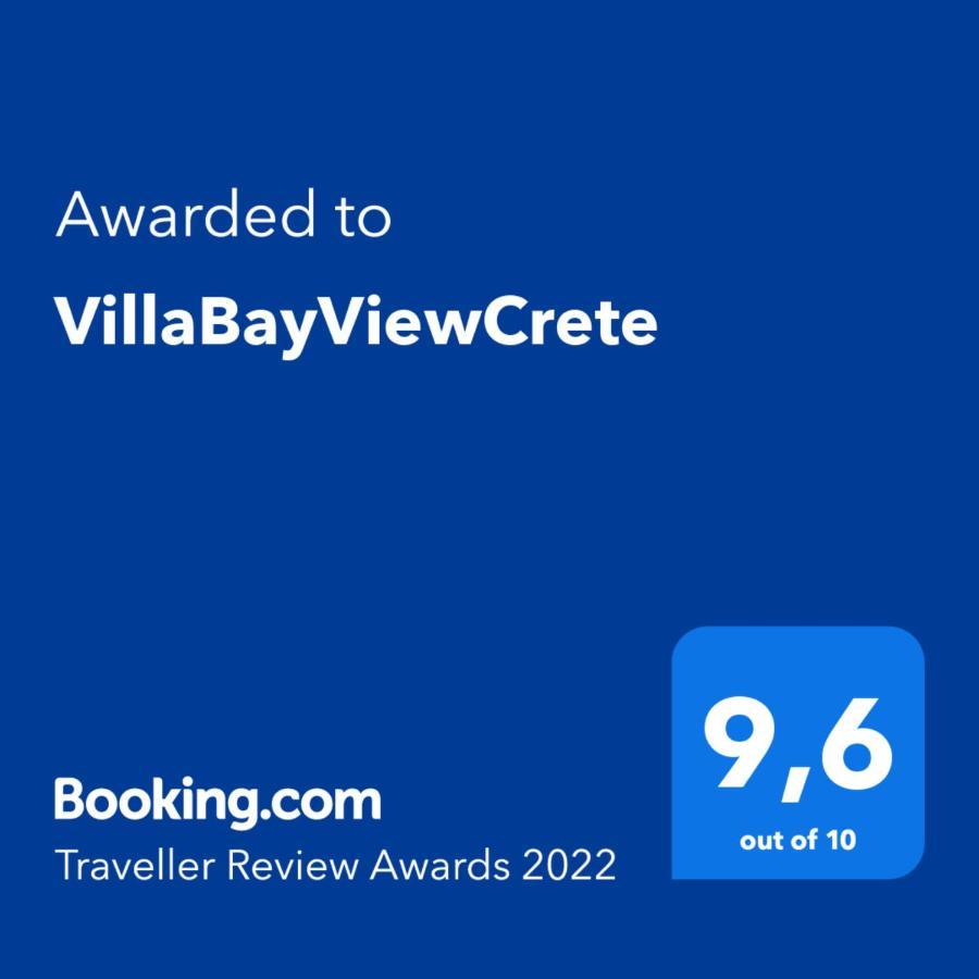 Villabayviewcrete Chersonissos Buitenkant foto